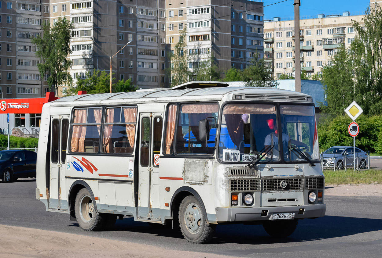 Тверская область, ПАЗ-32054 № О 762 НР 69