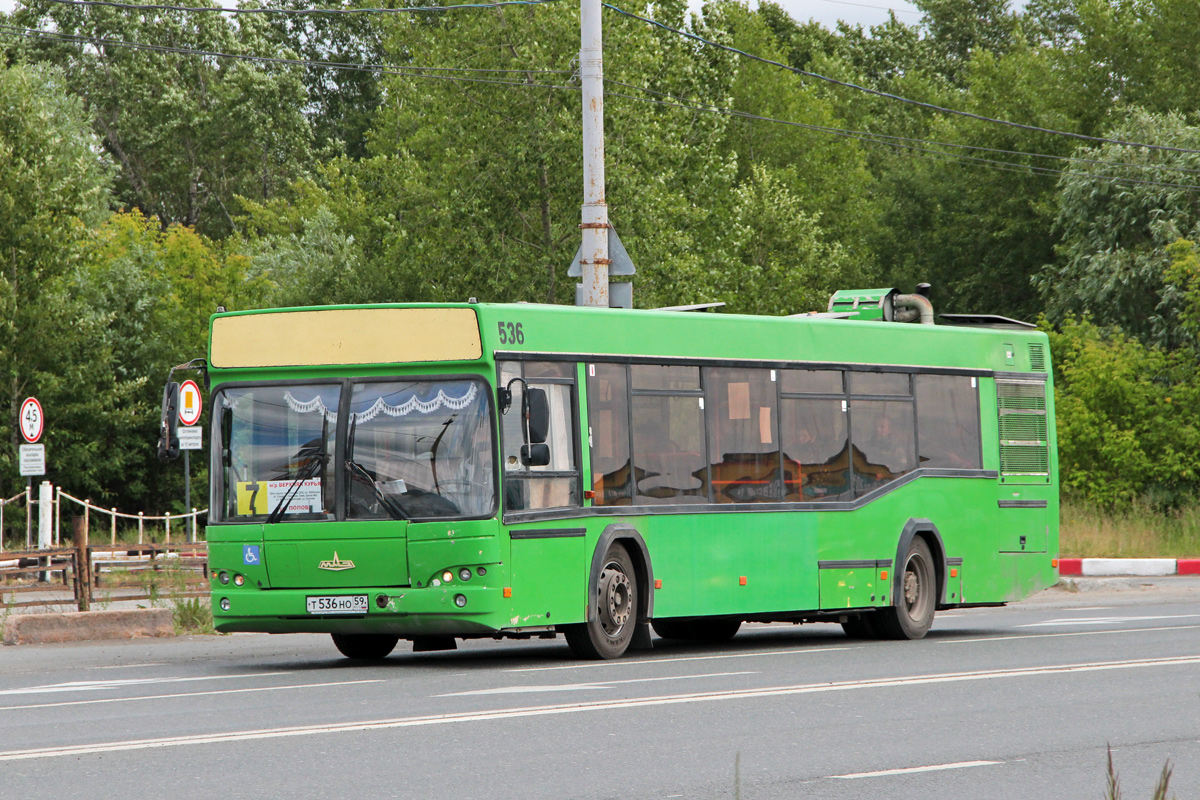 Пермский край, МАЗ-103.476 № Т 536 НО 59