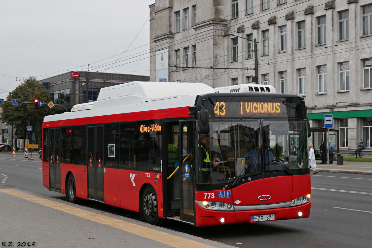 Литва, Solaris Urbino III 12 CNG № 773