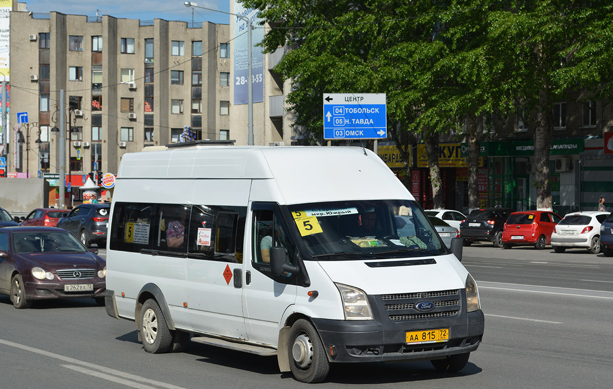 Тюменская область, Промтех-224326 (Ford Transit) № АА 815 72