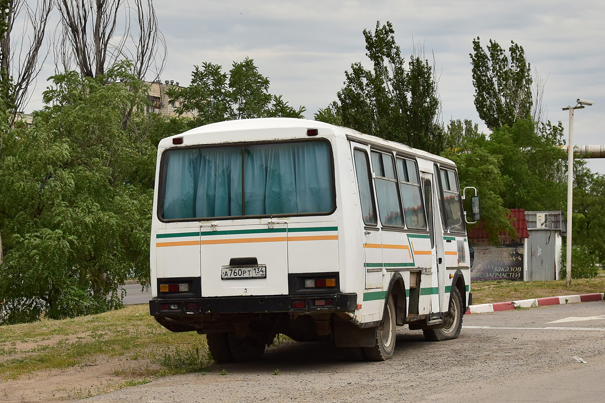 Волгоградская область, ПАЗ-3205 (00) № А 760 РТ 134