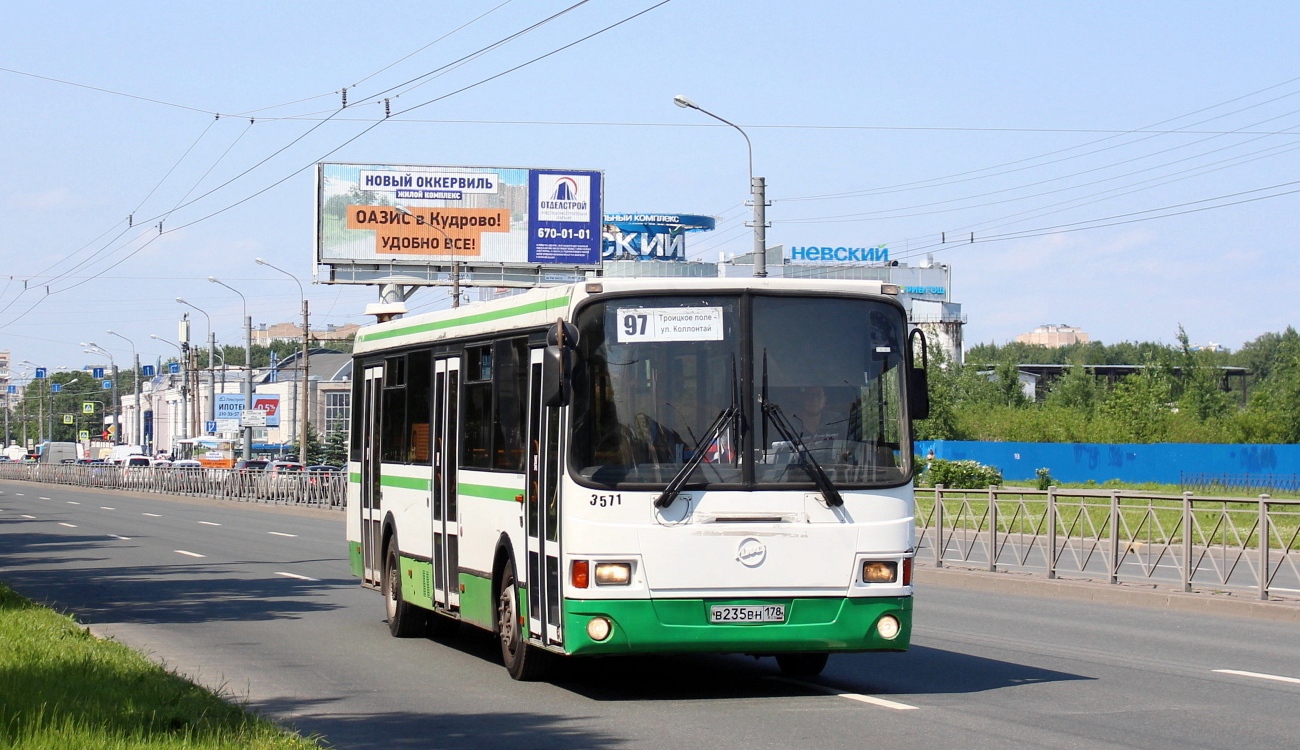 Санкт-Петербург, ЛиАЗ-5293.53 № 3571