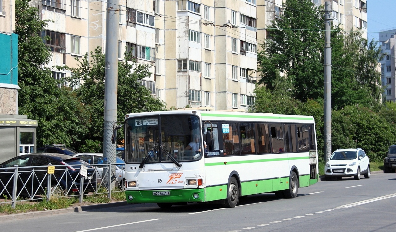 Sankt Petersburg, LiAZ-5293.60 Nr 3674