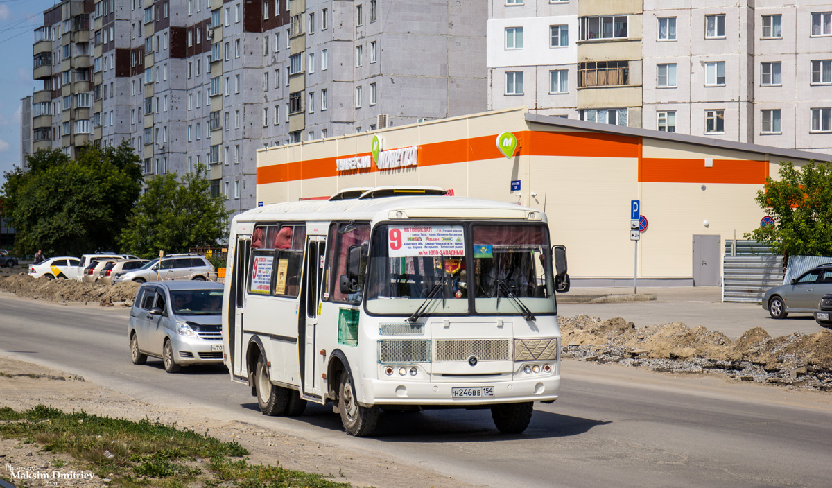 Новосибирская область, ПАЗ-32054 № Н 246 ВВ 154