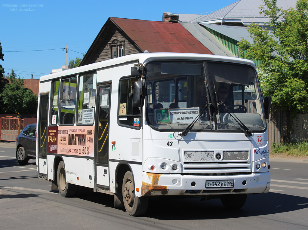 Kostroma region, PAZ-320302-11 č. 42