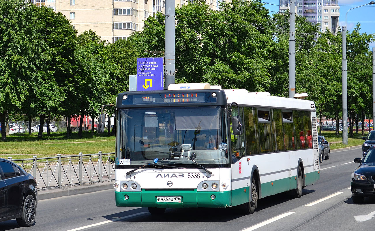 Санкт-Петербург, ЛиАЗ-5292.60 № 5338