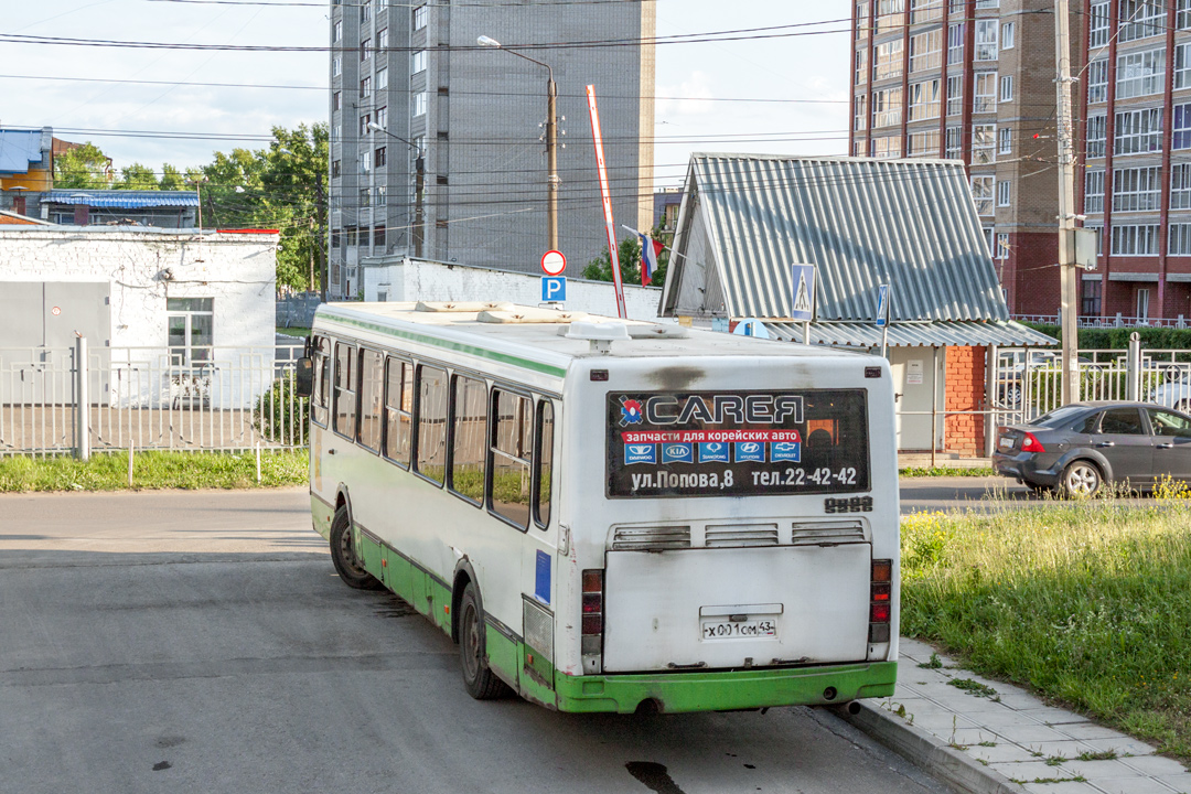 Кировская область, ЛиАЗ-5256.35 № Х 001 ОМ 43