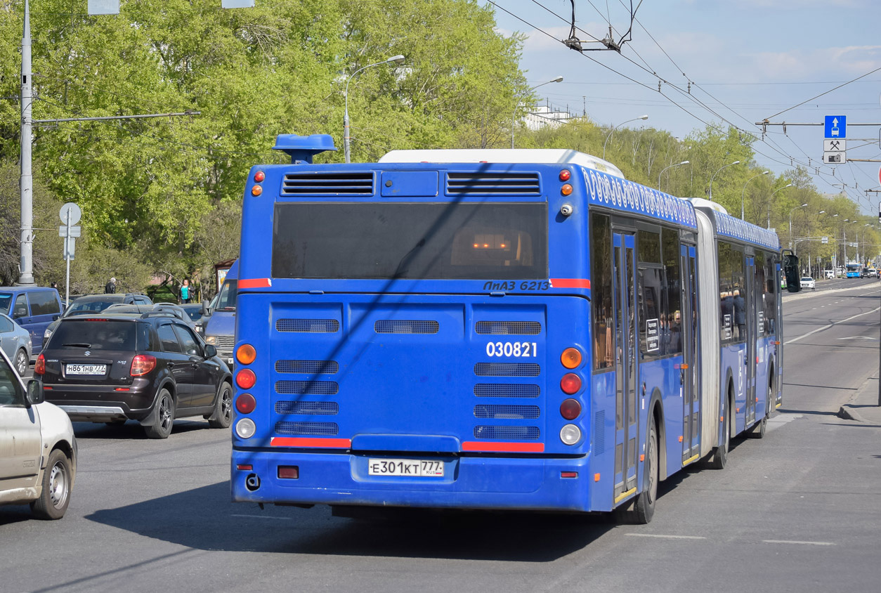 Москва, ЛиАЗ-6213.22 № 030821