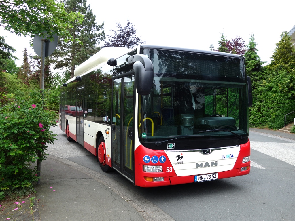 Гессен, MAN A21 Lion's City NL313 CNG № 53