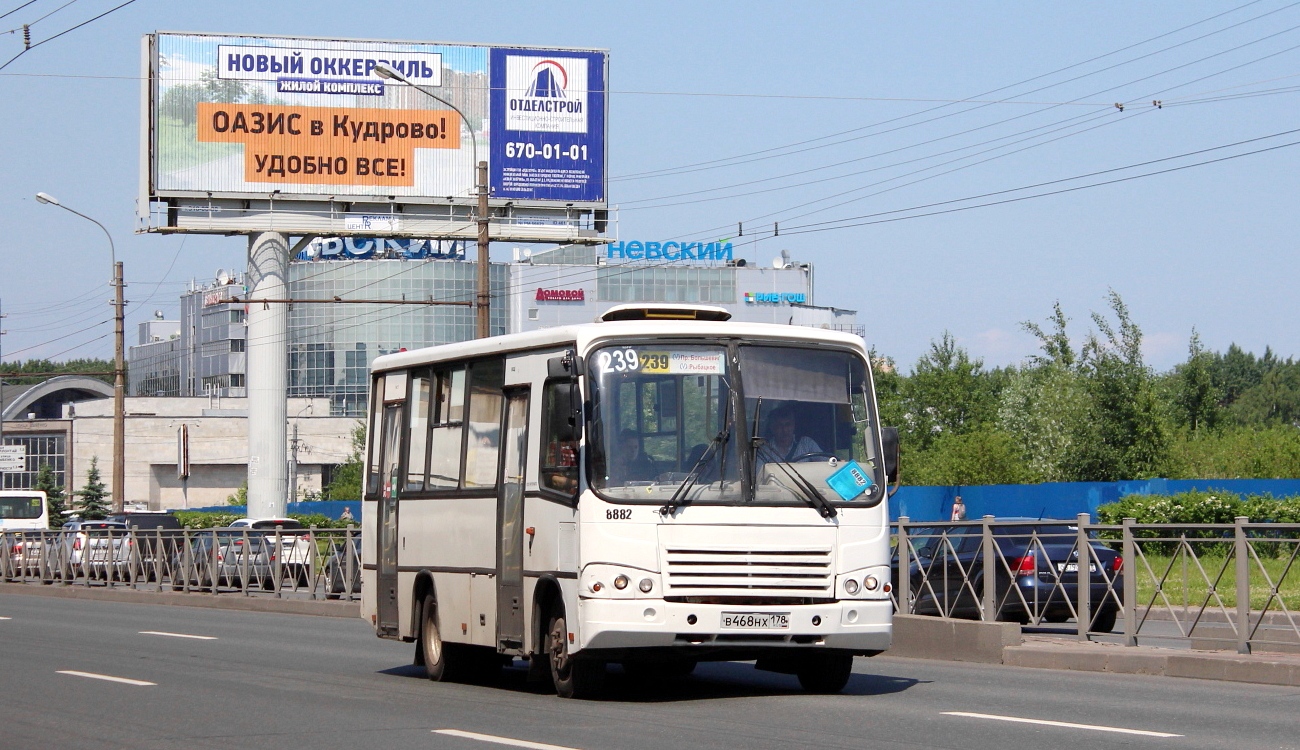 Санкт-Петербург, ПАЗ-320402-05 № 8882