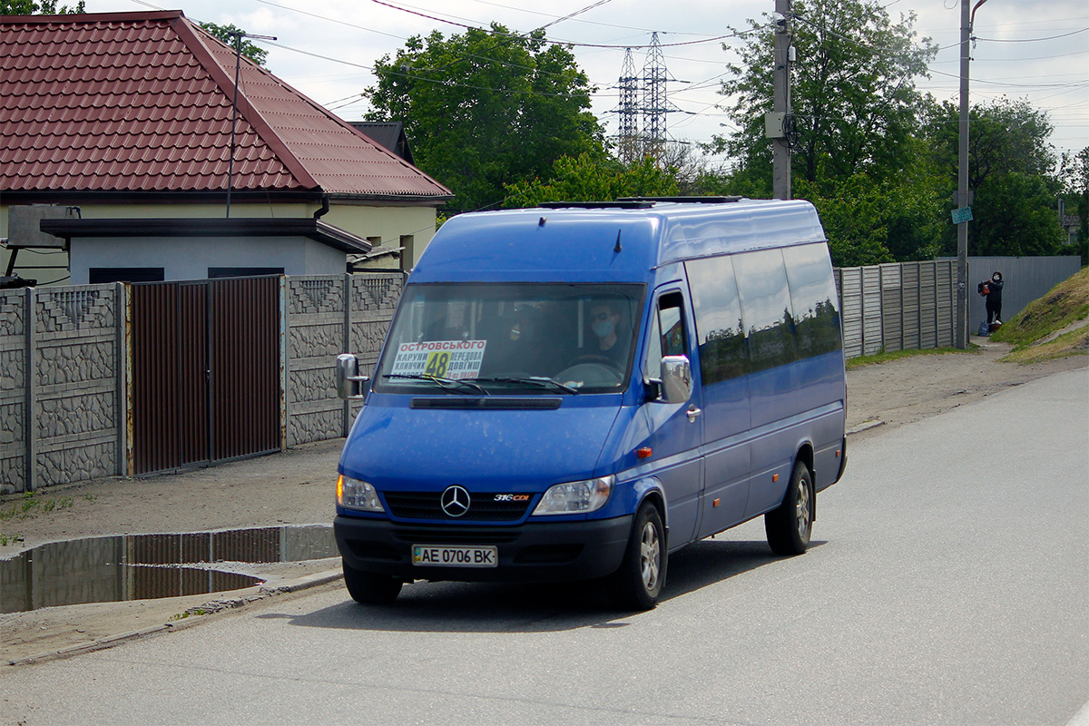 Днепропетровская область, Mercedes-Benz Sprinter W903 316CDI № AE 0706 BK