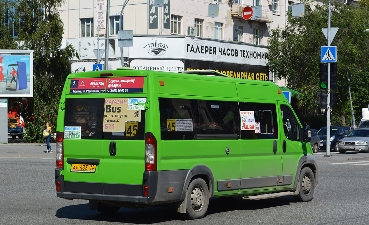 Тюменская область, Нижегородец-2227SK (Peugeot Boxer) № АА 433 72