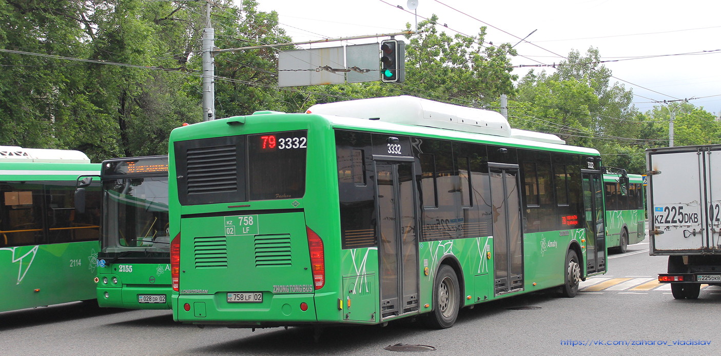 Алматы, Zhong Tong LCK6125HGAN № 3332