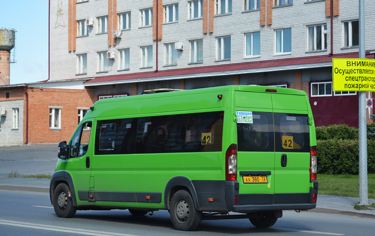 Тюменская область, Нижегородец-2227SK (Peugeot Boxer) № АА 380 72