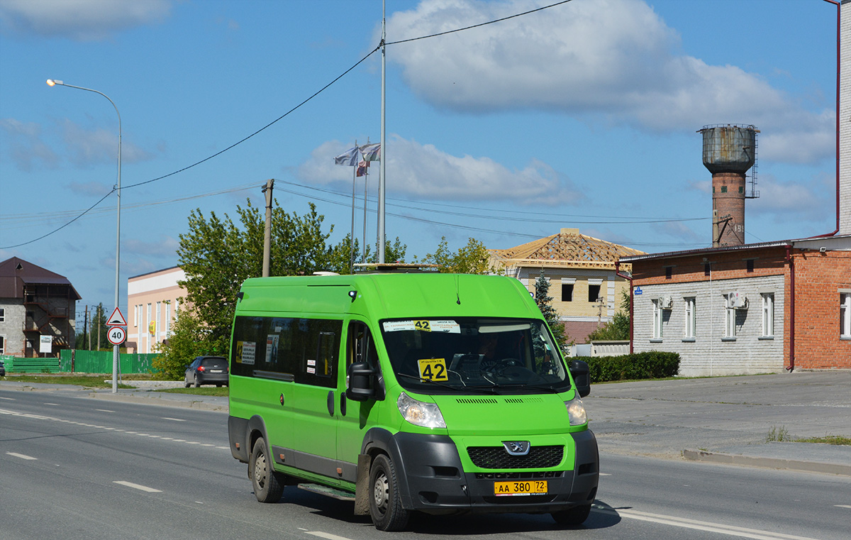 Тюменская область, Нижегородец-2227SK (Peugeot Boxer) № АА 380 72