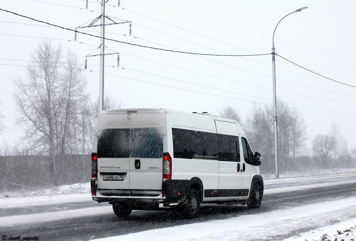 Томская область, Нижегородец-2227SK (Peugeot Boxer) № О 686 ХЕ 70