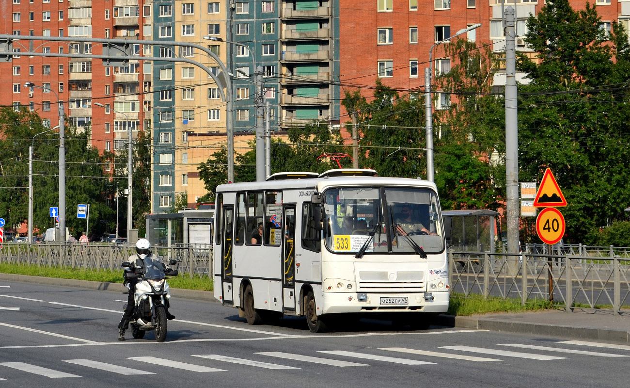 Ленинградская область, ПАЗ-320402-05 № О 262 РА 47