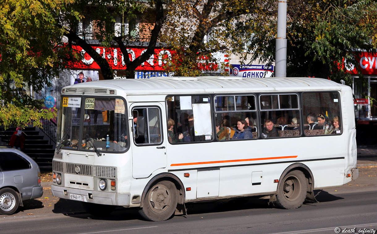 Томская область, ПАЗ-32054 № Е 946 УТ 70