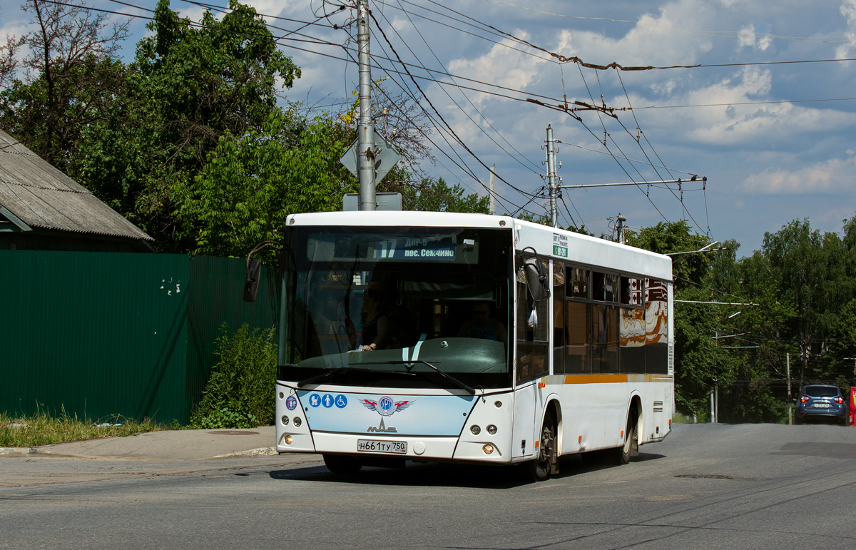 Рязанская область, МАЗ-206.086 № Н 661 ТУ 750