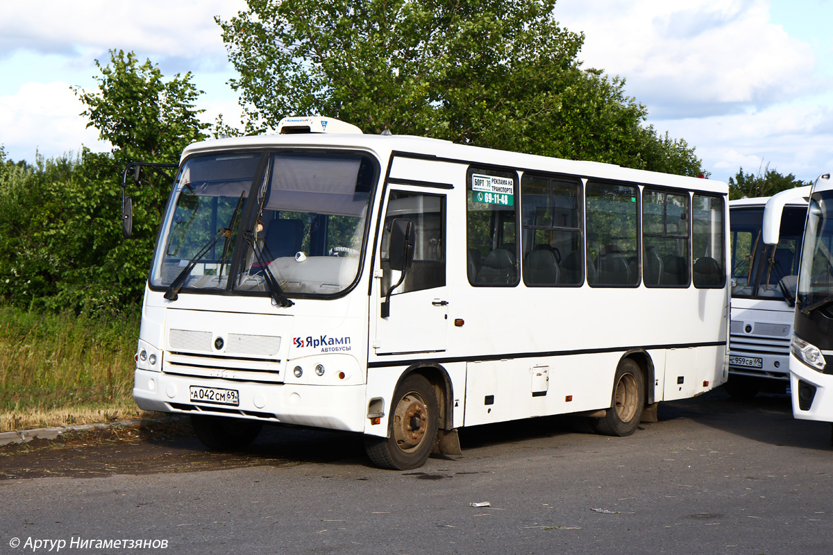 Тверская область, ПАЗ-320402-05 № А 042 СМ 69