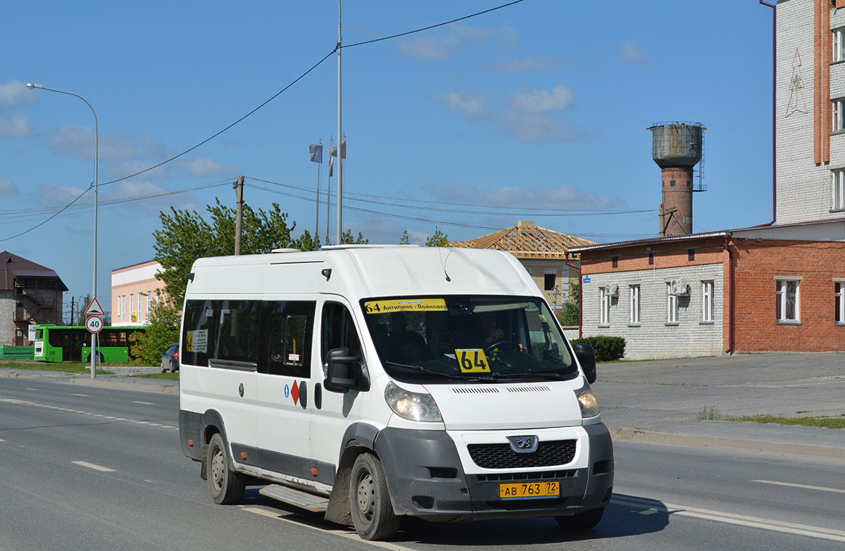 Тюменская область, Нижегородец-2227SK (Peugeot Boxer) № АВ 763 72