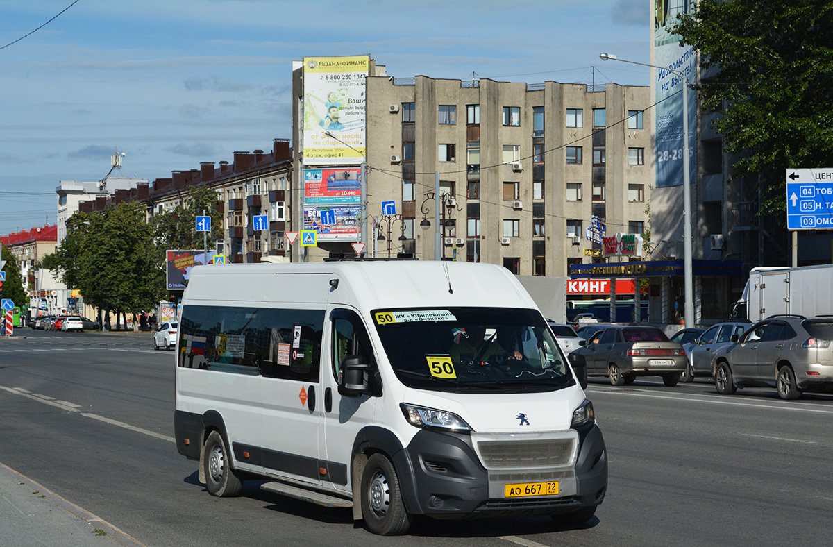 Тюменская область, Промтех-22437* (Peugeot Boxer) № АО 667 72