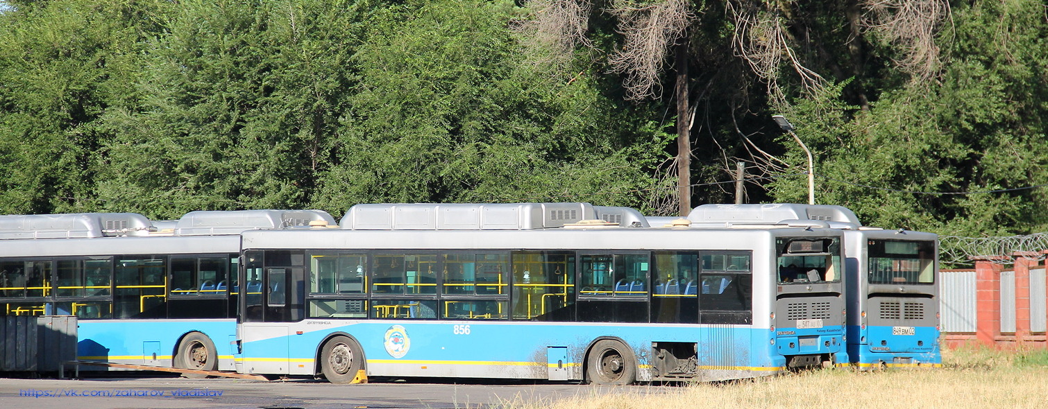 Алматы, Yutong ZK6118HGA № 856