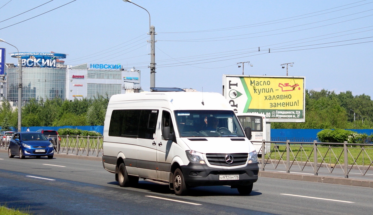 Санкт-Петербург, Луидор-22360C (MB Sprinter) № Н 972 ВМ 178