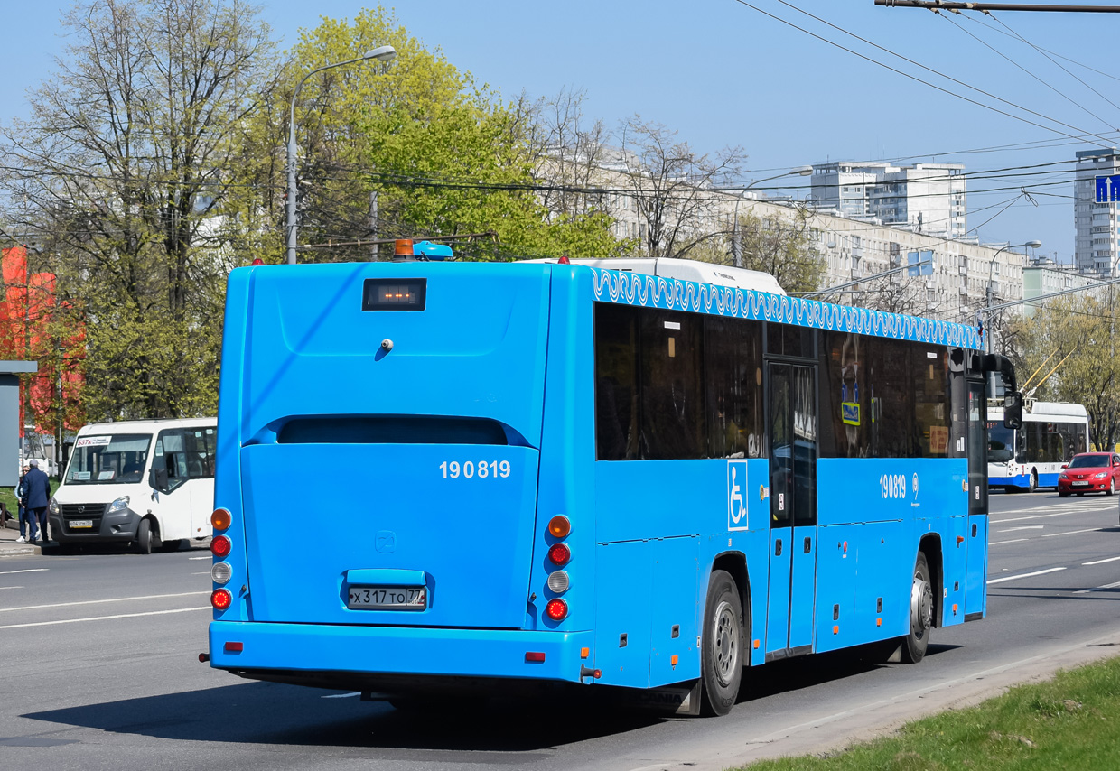 Москва, ГолАЗ-525110-11 "Вояж" № 190819