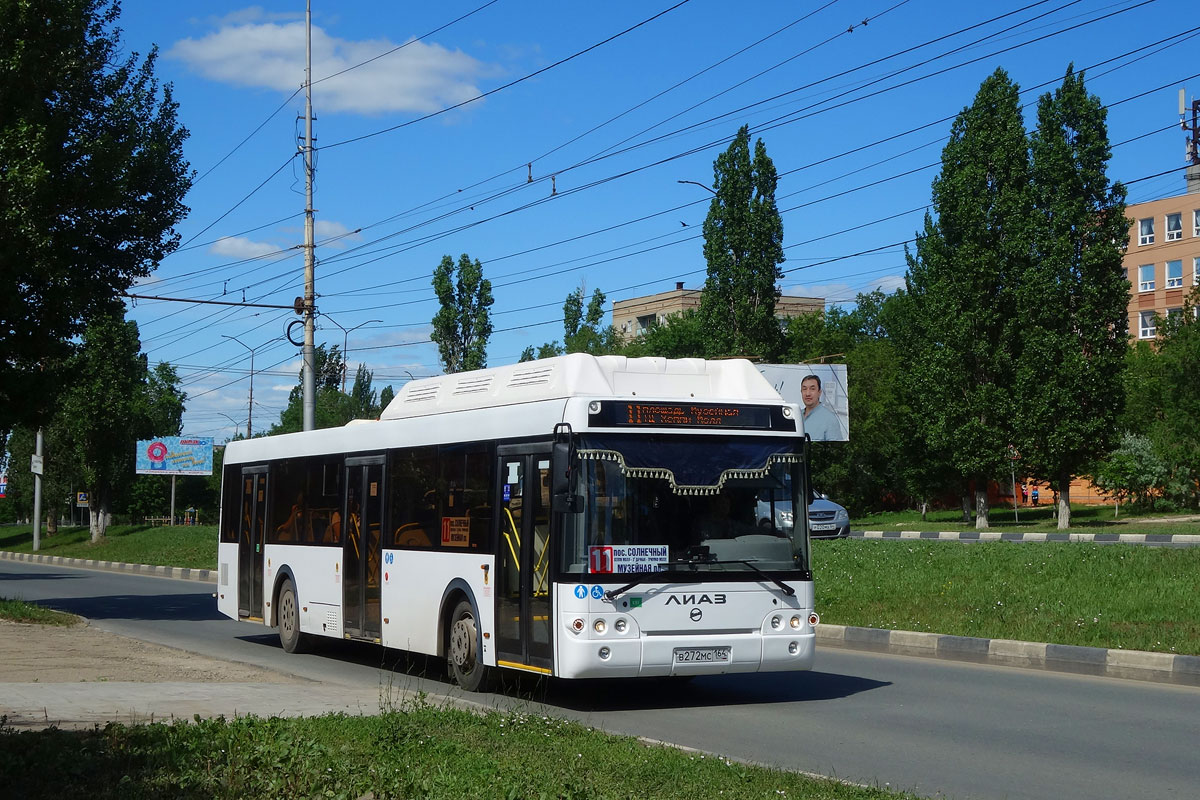 Саратовская область, ЛиАЗ-5292.67 (CNG) № В 272 МС 164 — Фото — Автобусный  транспорт