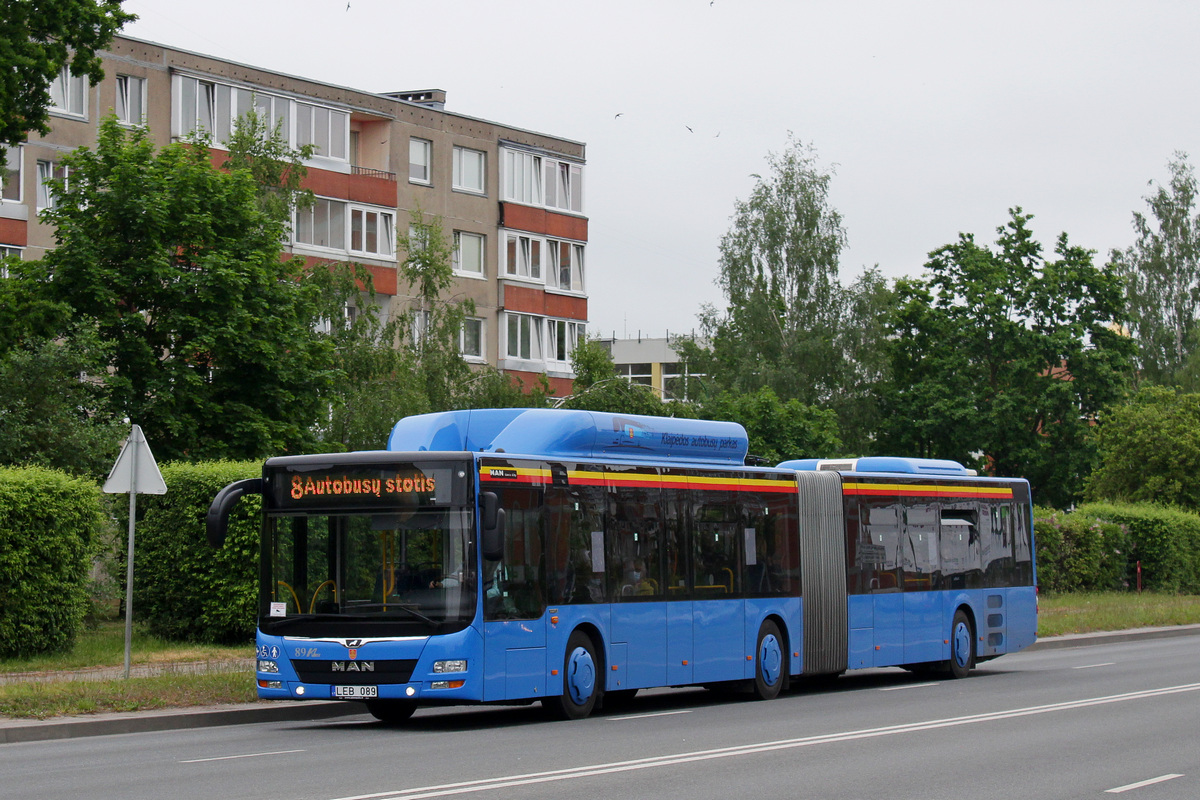 Литва, MAN A23 Lion's City G NG313 CNG № 89