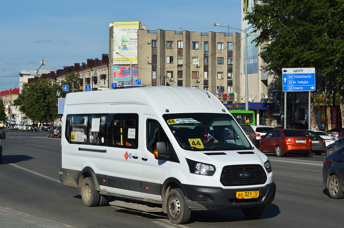 Тюменская область, Ford Transit FBD [RUS] (Z6F.ESG.) № АО 321 72