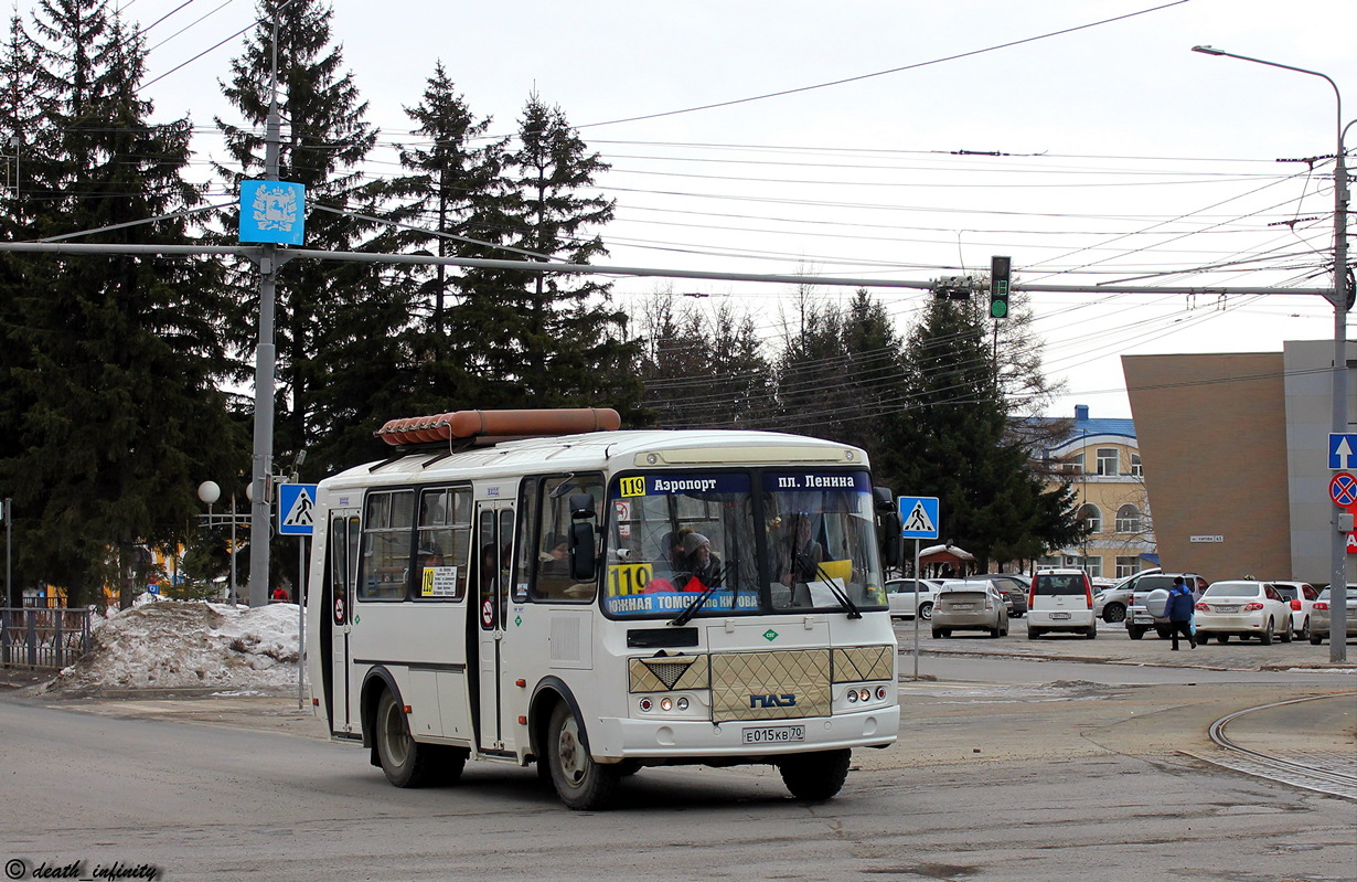 Томская область, ПАЗ-32054 № Е 015 КВ 70