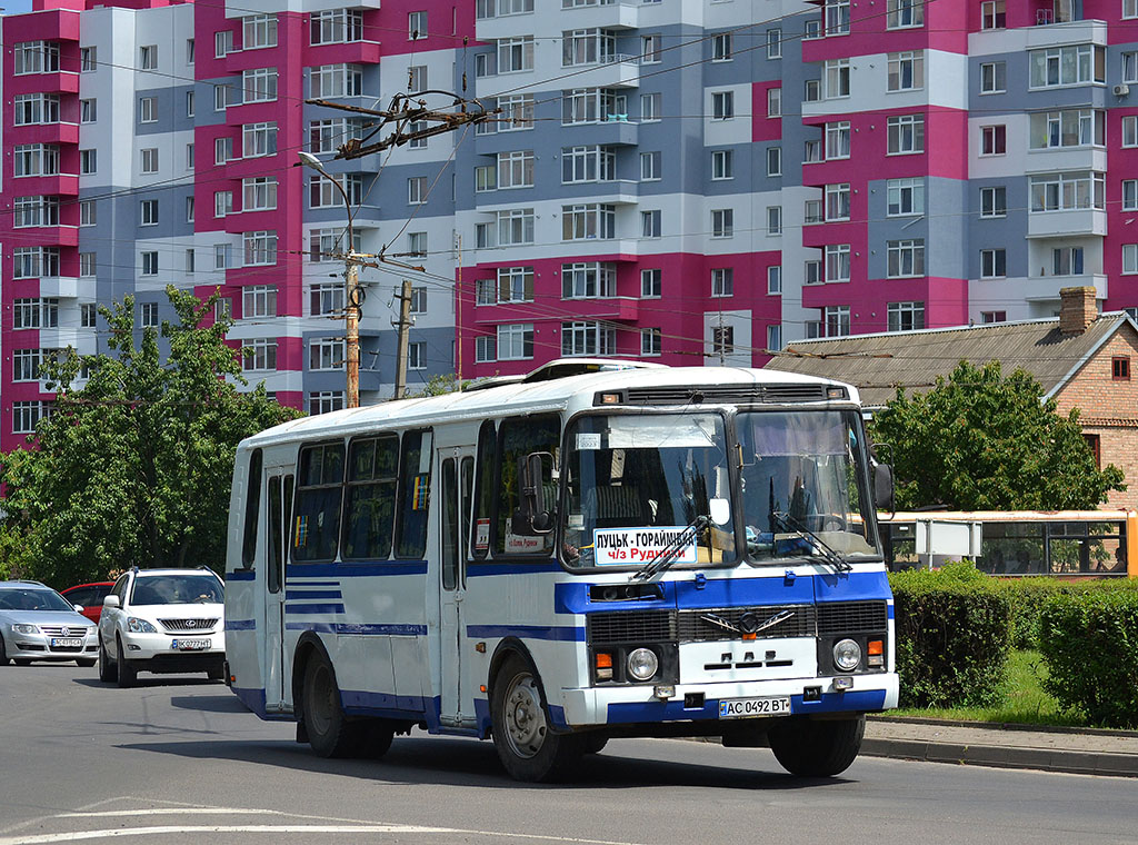 Волынская область, ПАЗ-4234 № AC 0492 BT