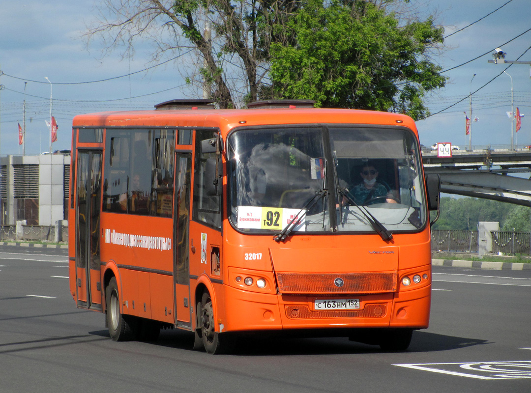 Нижегородская область, ПАЗ-320414-04 "Вектор" № 32017