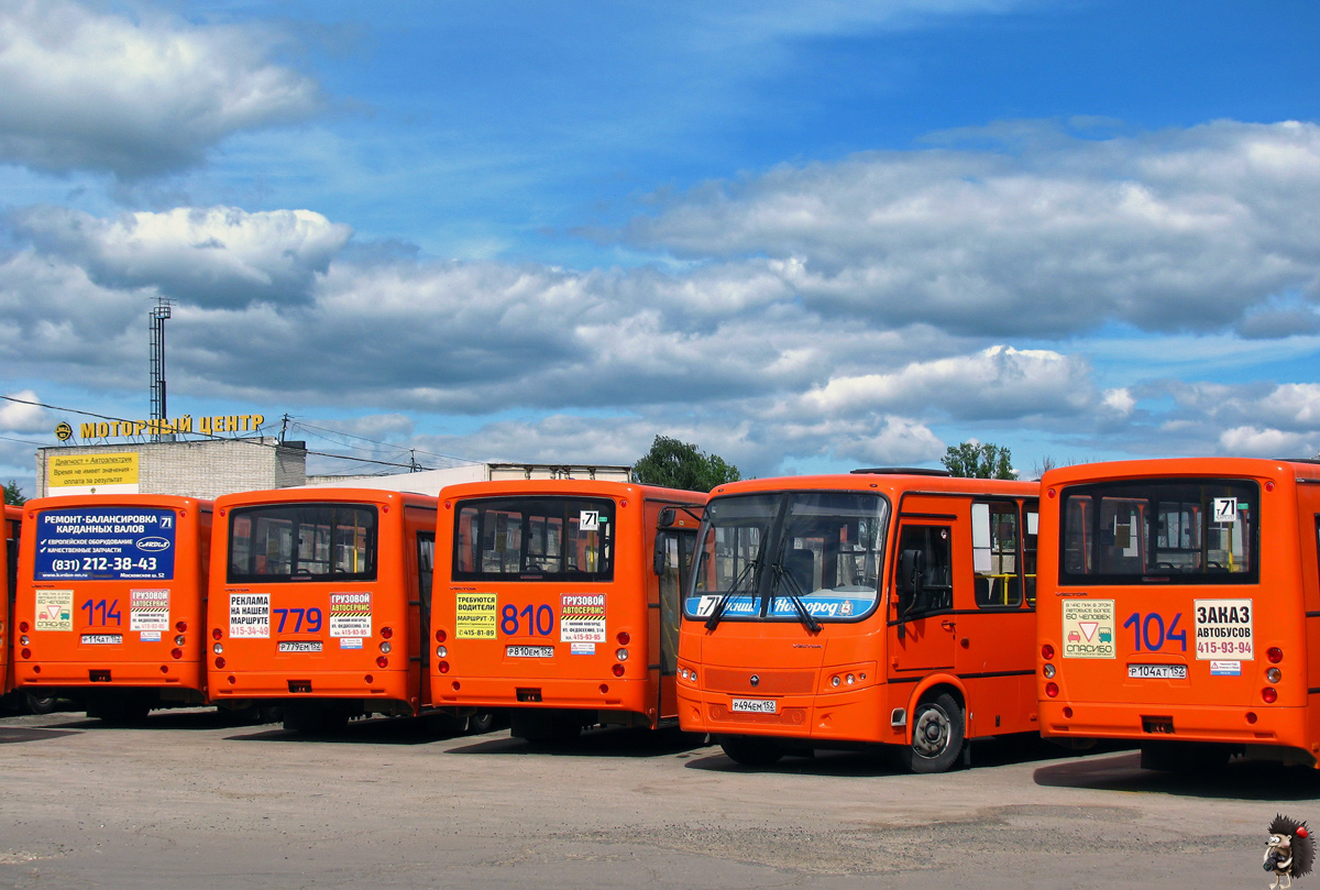 Нижегородская область — Автопарки