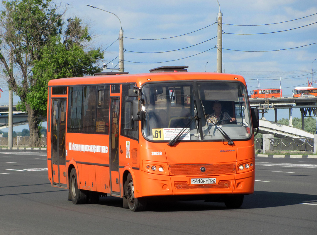 Нижегородская область, ПАЗ-320414-04 "Вектор" № 31039