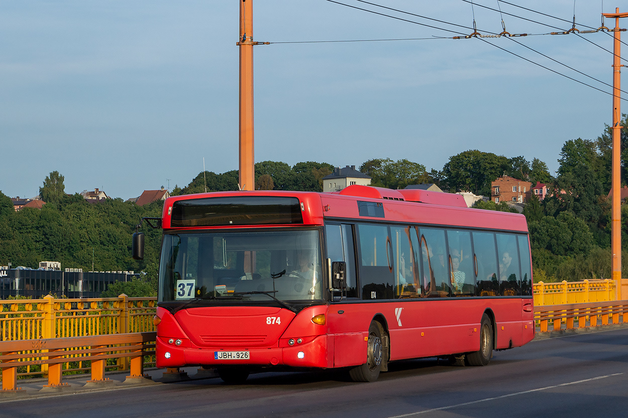 Литва, Scania OmniCity II № 874