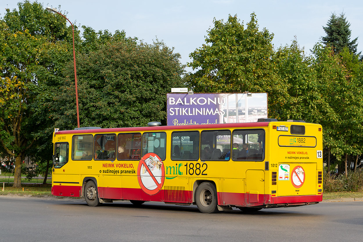 Литва, Scania CN113CLB № 1012