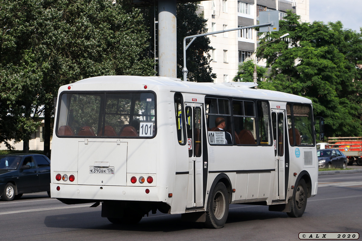 Воронежская область, ПАЗ-4234-05 № К 390 ВК 136