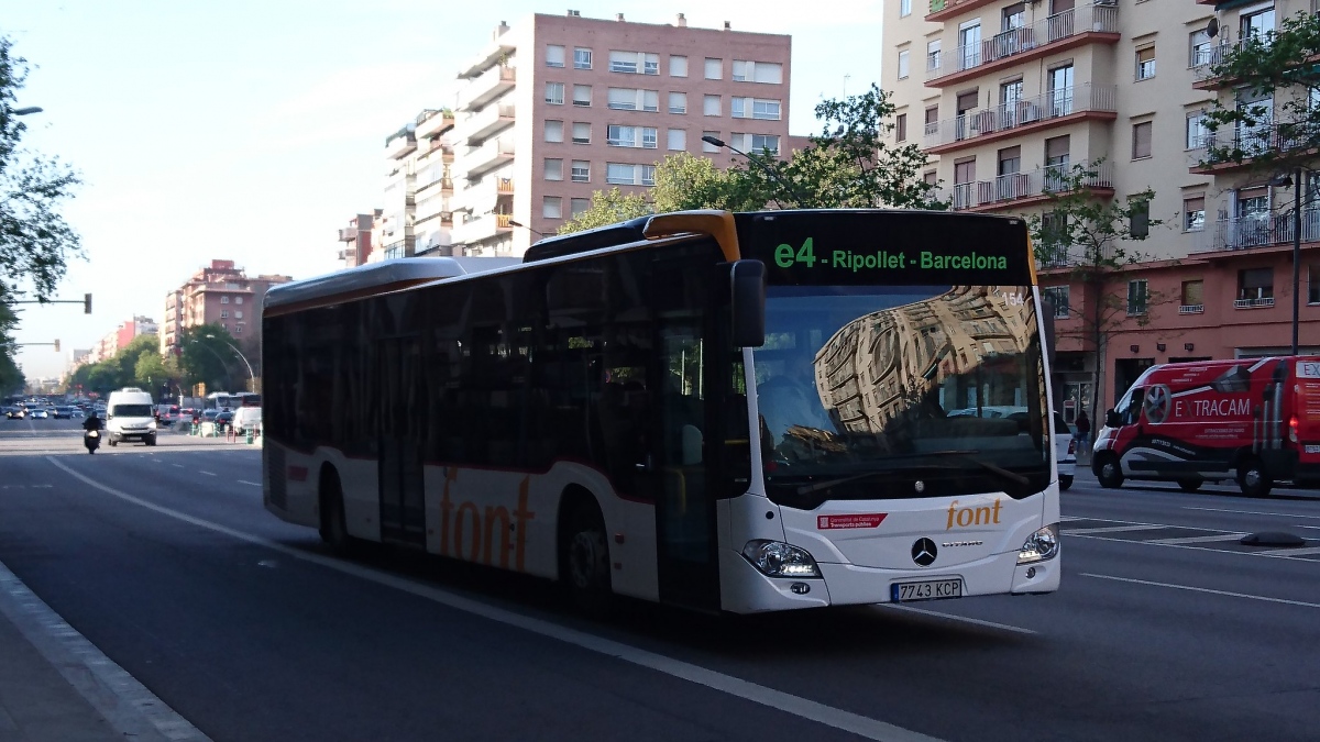 Spanyolország, Mercedes-Benz Citaro C2 LE MÜ sz.: 154