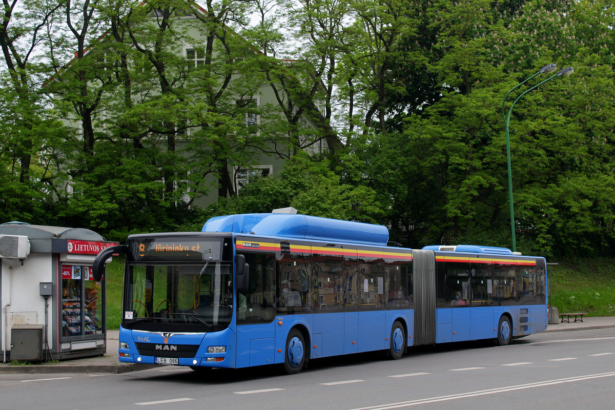 Литва, MAN A23 Lion's City G NG313 CNG № 86