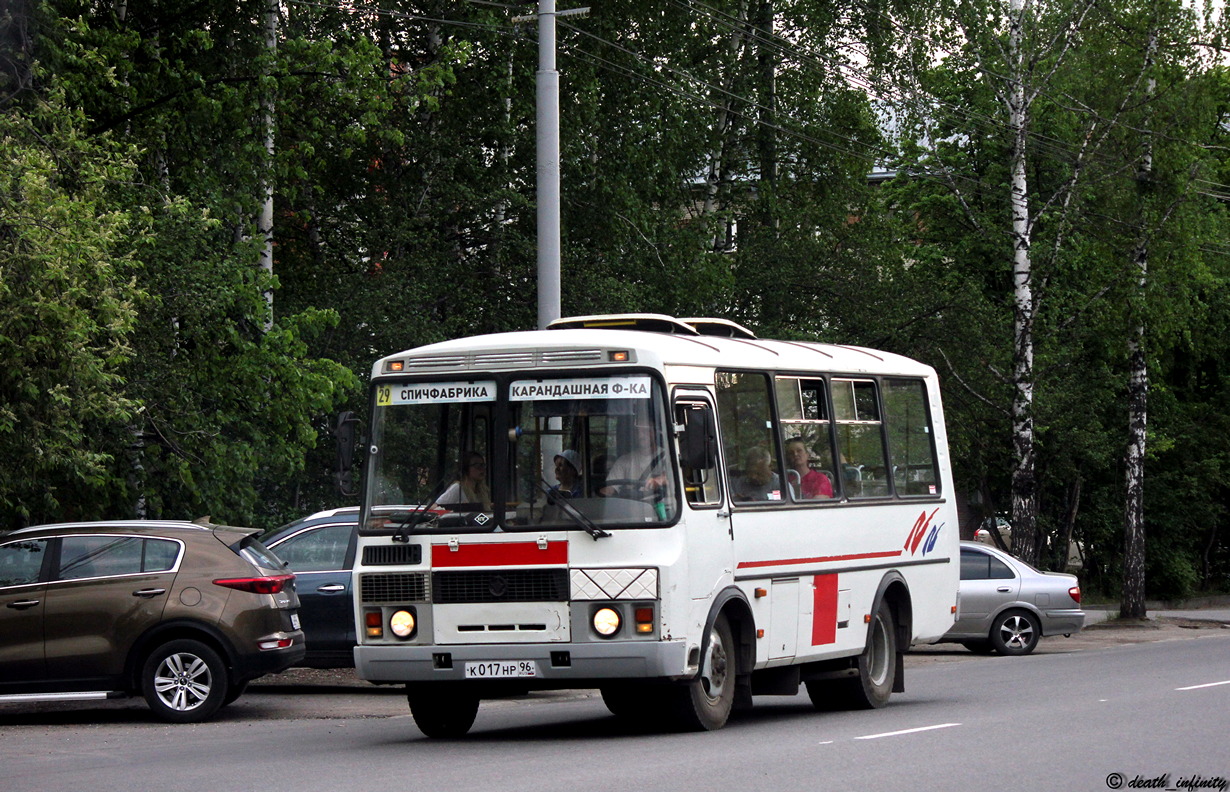 Томская область, ПАЗ-32054 № К 017 НР 96