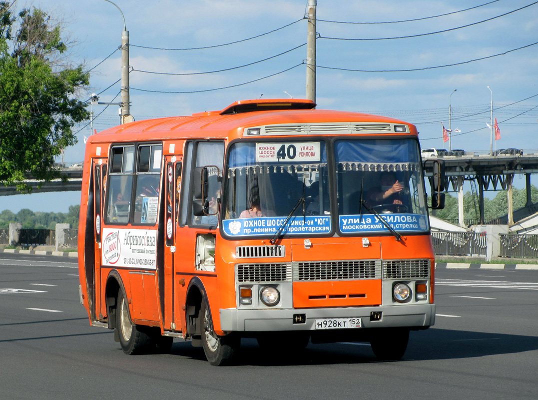 Nizhegorodskaya region, PAZ-32054 # Н 928 КТ 152