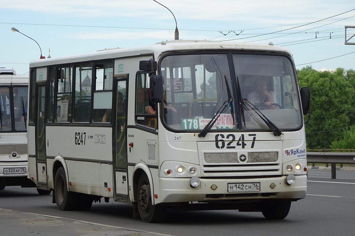 Ярославская область, ПАЗ-320412-05 № 6247