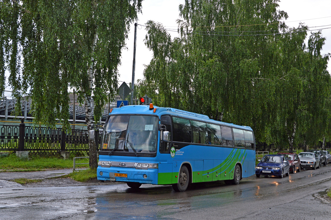 Челябинская область, Kia Granbird № АВ 801 74