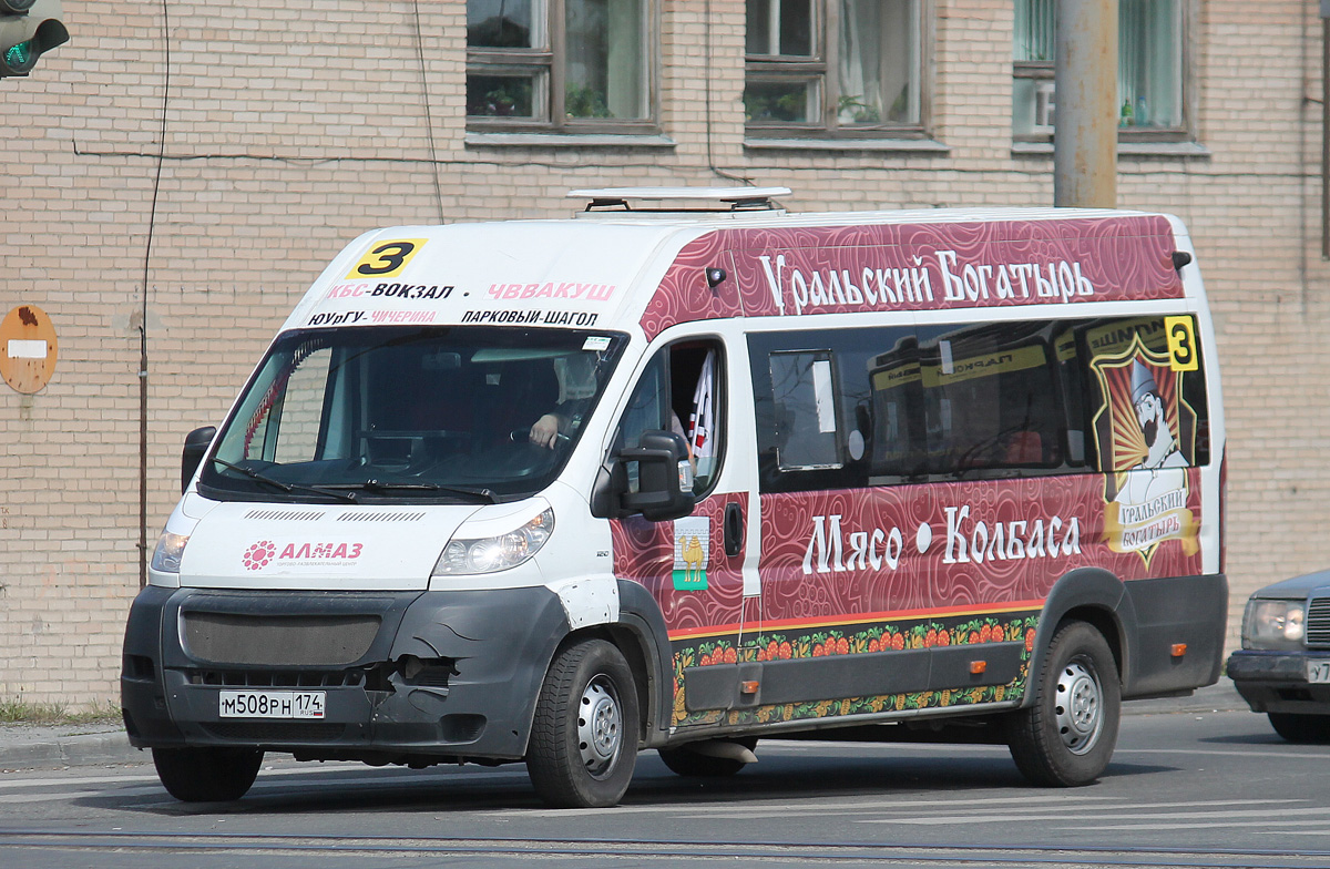 Челябинская область, Нижегородец-FST613 (FIAT Ducato) № М 508 РН 174