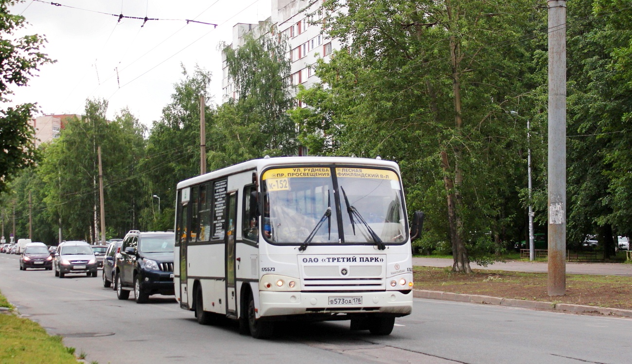 Санкт-Петербург, ПАЗ-320402-05 № В 573 ОА 178