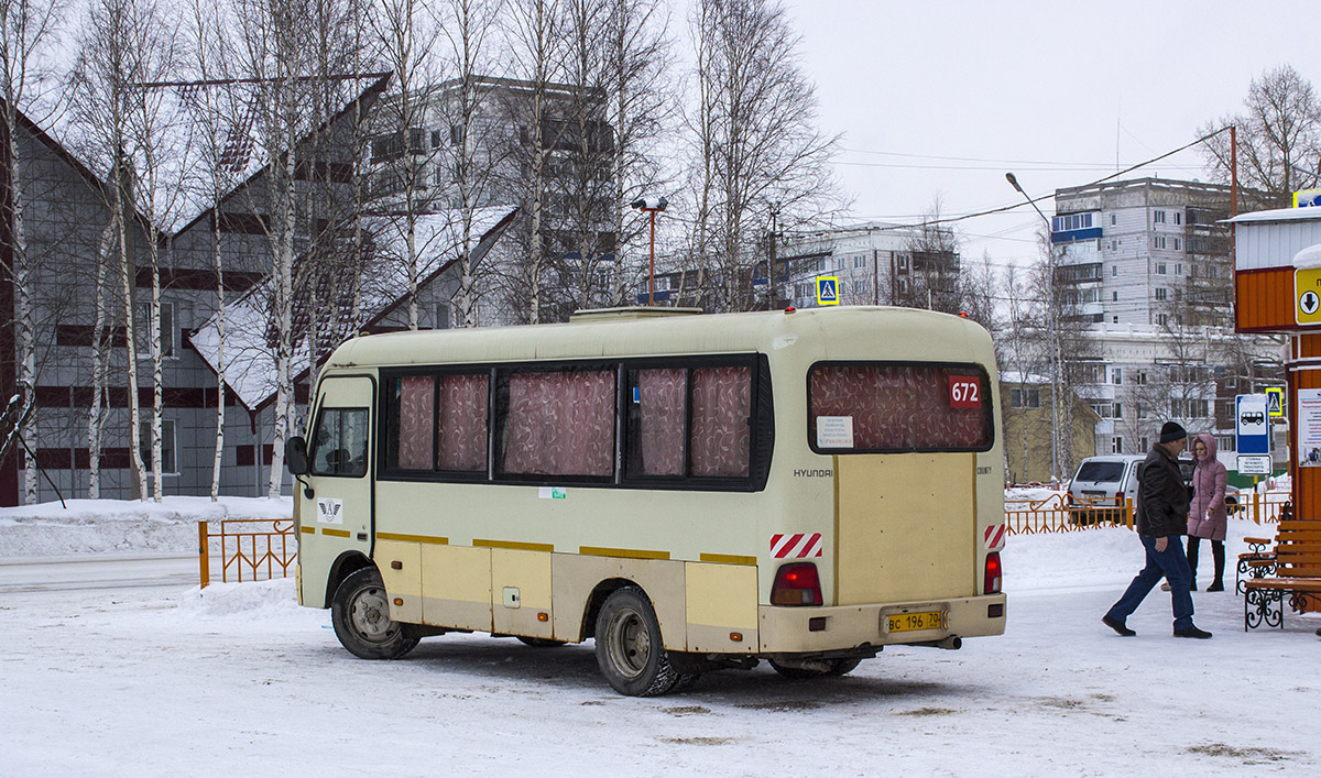 Томская область, Hyundai County SWB C08 (РЗГА) № ВС 196 70