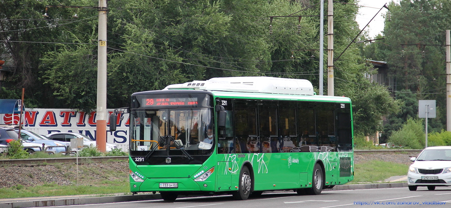 Алматы, Zhong Tong LCK6125HGAN № 3291